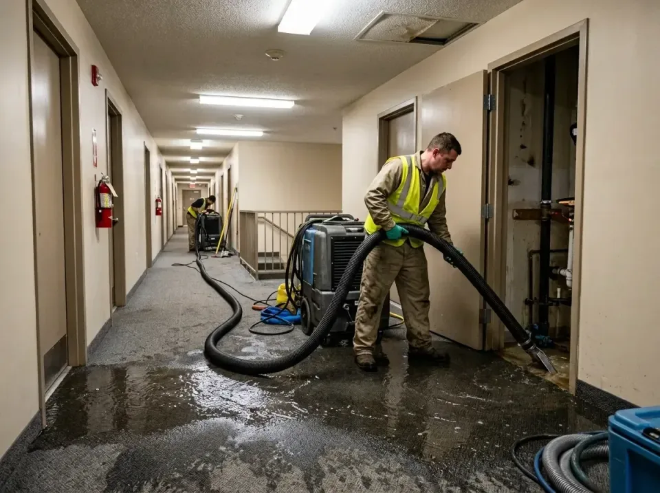 multi-unit-apartment-hallway-f-005 — frequently asked questions, Emergency Burst Pipe Water Extraction & Removal in Nowthen,…